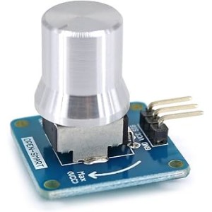 High Sensitivity Rotary Angle Sensor Adjustable Potentiometer Knob Module Robotics Bangladesh