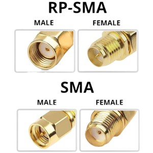 SMA Female to SMA Male - Interface Cable 10m RG174 Robotics Bangladesh