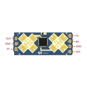 HLK-LD2412 Wide Angle Sensing mmWave Human Presence Sensing Module Robotics Bangladesh