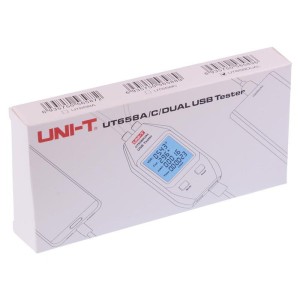 UNI-T UT658DUAL USB Type-A and USB Type-C USB Tester Robotics Bangladesh