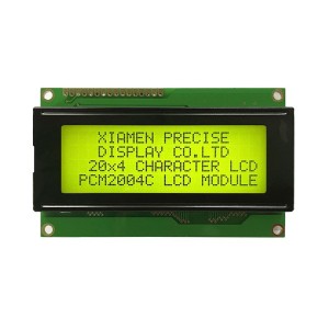 20x4 Character LCD Yellow Backlight Robotics Bangladesh