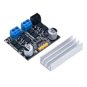 10A Dual DC Motor Drive Module with PWM Speed Regulation Robotics Bangladesh