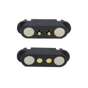 2-Pin 2A DC Magnetic Pogo Pin Connector - 2.