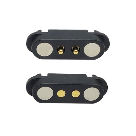 2-Pin 2A DC Magnetic Pogo Pin Connector - 2.