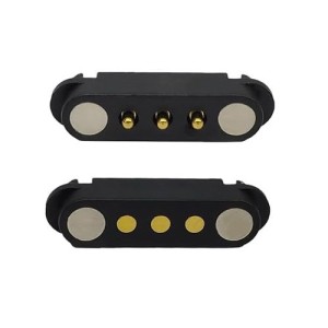 3-Pin 2A DC Magnetic Pogo Pin Connector - 2.