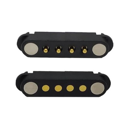 4-Pin 2A DC Magnetic Pogo Pin Connector - 2.