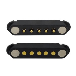 5-Pin 2A DC Magnetic Pogo Pin Connector - 2.