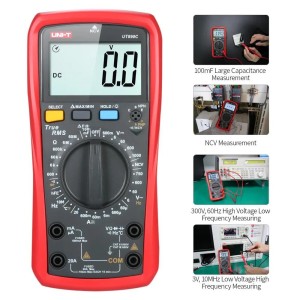 UNI-T UT890C Digital Multimeter True RMS Product Robotics Bangladesh