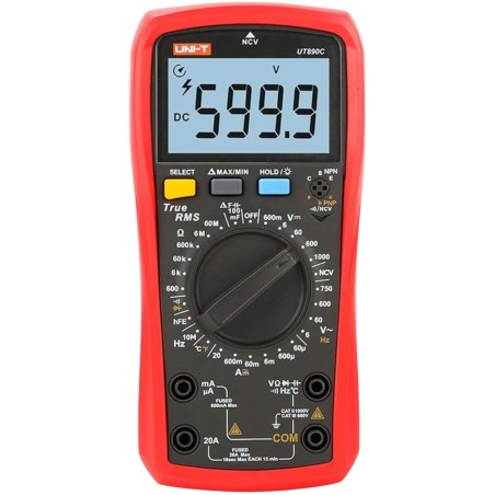 UNI-T UT890C Digital Multimeter True RMS Product Robotics Bangladesh