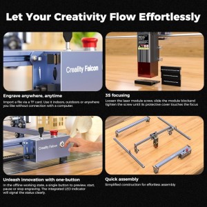 Creality Falcon Pro 10W Engraver Robotics Bangladesh