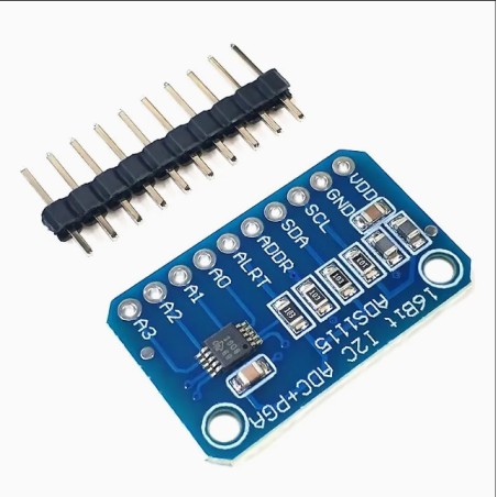 ADS1115 4-Channel 16-Bit Precision Analog-to-Digital Converter (ADC) Module China Robotics Bangladesh