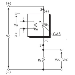 Figaro TGS2603 Unpleasant Odors Stale Food Air Pollution Sensor Robotics Bangladesh
