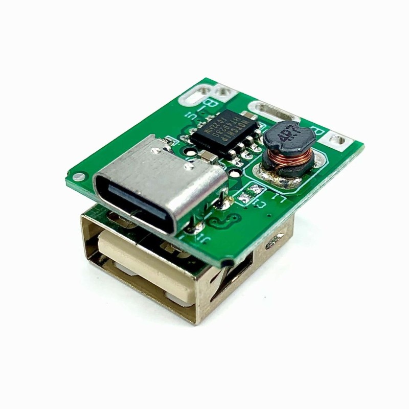 Type-C USB 5V 1A Step-Up Boost Converter Power Bank Charging Module Robotics Bangladesh