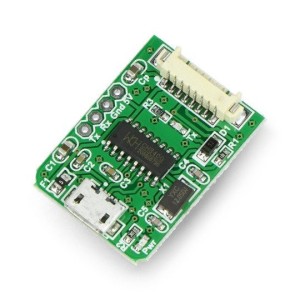 IDC 10 pin 1.27mm to MicroUSB Adapter for PMS7003 Air Purity Sensor Robotics Bangladesh