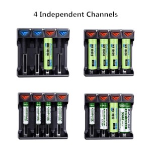 Doublepow DP-UK41 4 Slots 18650 Battery Charger Robotics Bangladesh