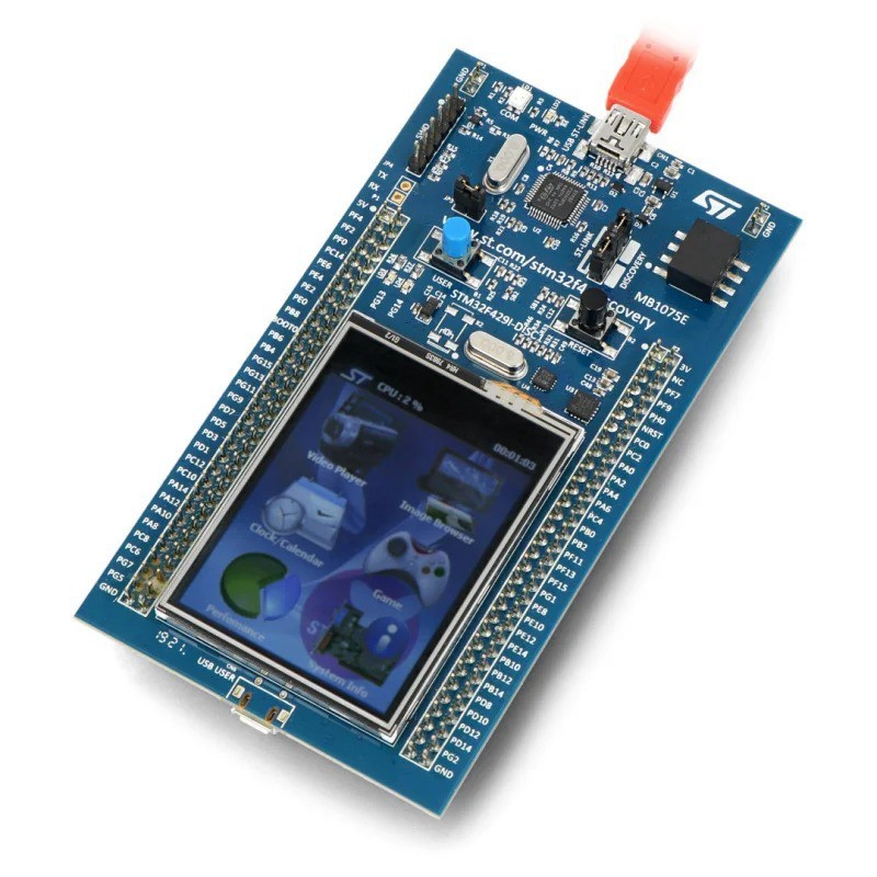 Discovery Kit STM32F429I-DISC1 with 2.4" screen