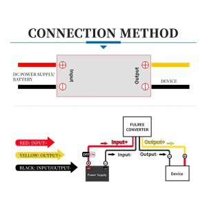 Fulree F35J5V10A5L 5V 10A DC-DC Buck Power Converter Robotics Bangladesh