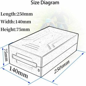 13S 6P 48V Electric Bike Lithium Battery Case with 20A Balance BMS Robotics Bangladesh