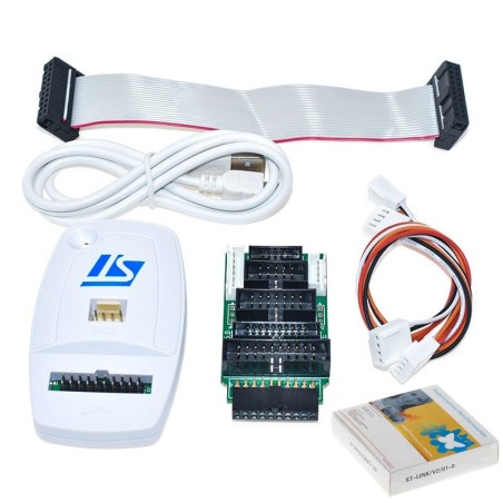 ST-LINK V2 Emulator and Programmer for STM32/STM8 with Imported Chipset Robotics Bangladesh