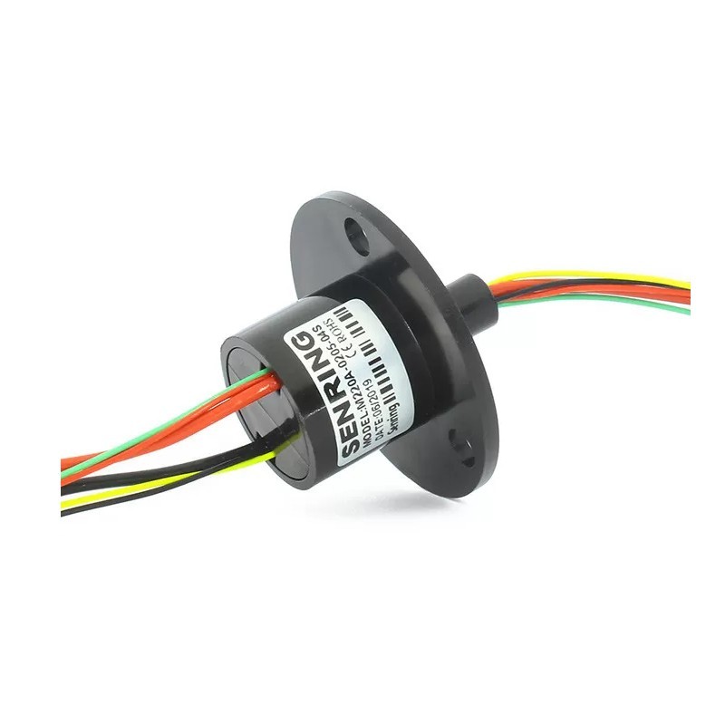 Senring M220-06 Medium Capsule Slip Ring with Silver-Plated Teflon AWG26 Wires Robotics Bangladesh