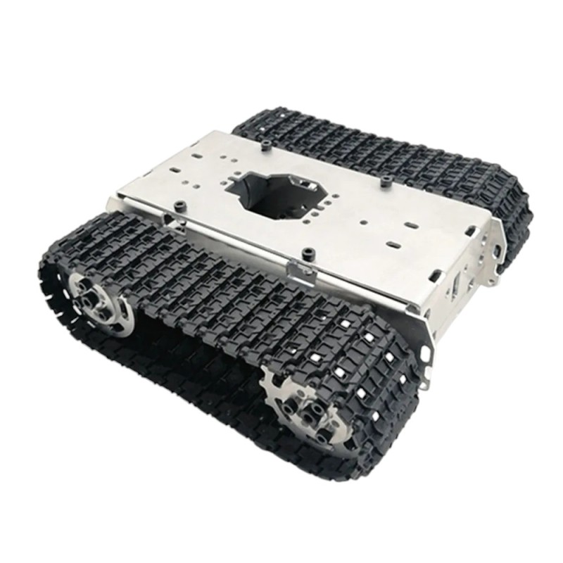 Metal Robot Tracked Tank Chassis Car Kit for RC Robot Arm & DIY STEM Projects Robotics Bangladesh