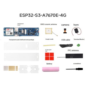 Waveshare ESP32-S3 A7670E 4G High Performance Development Board Robotics Bangladesh