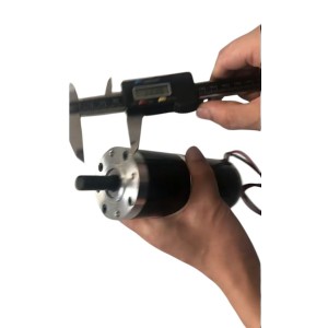 High Torque Planetary Gear Reduction 12V Motor with Bracket 60GX6092R 12mm Shaft 100 RPM Robotics Bangladesh