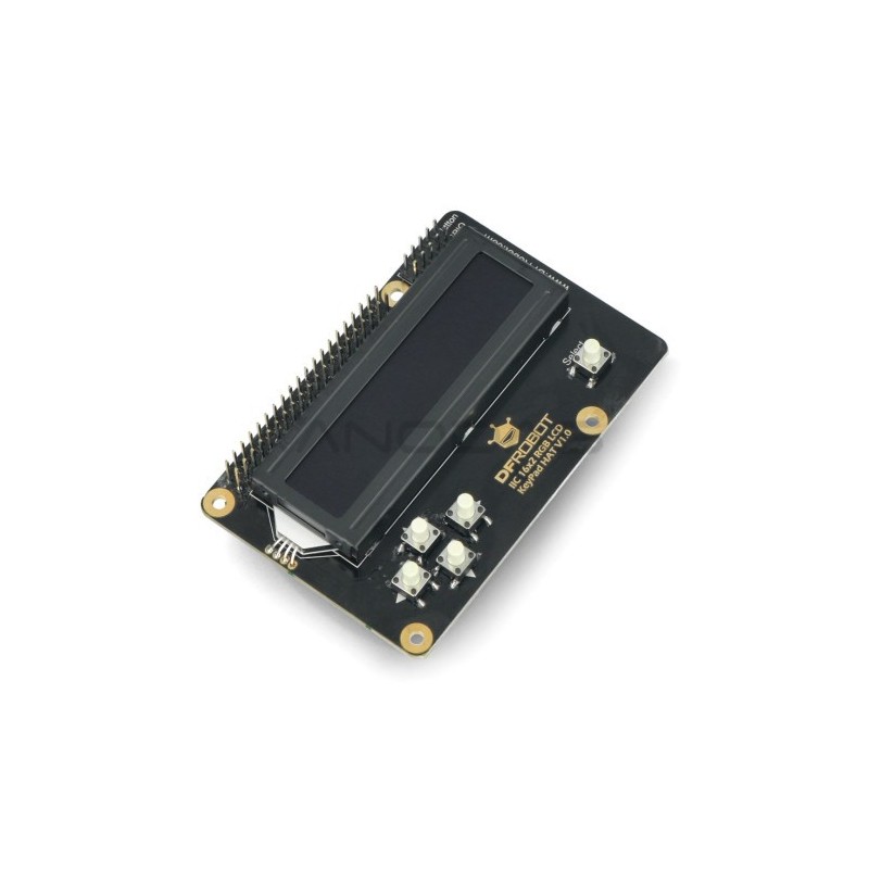 I2C 16x2 RGB LCD KeyPad HAT with RGB Backlight Compatible with Raspberry Pi Robotics Bangladesh