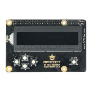 I2C 16x2 RGB LCD KeyPad HAT with RGB Backlight Compatible with Raspberry Pi Robotics Bangladesh
