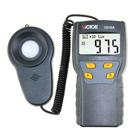 Handheld Digital Luxmeter Victor VC1010A Digital Light Meter Robotics Bangladesh