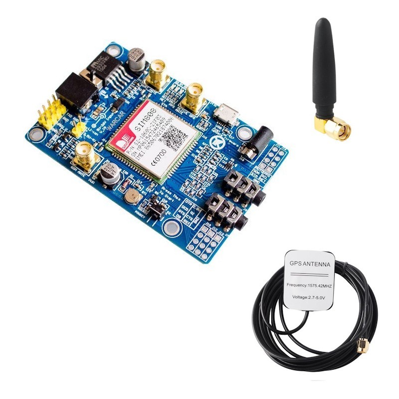 GPRS GSM GPS SIM808 Board for Arduino Robotics Bangladesh