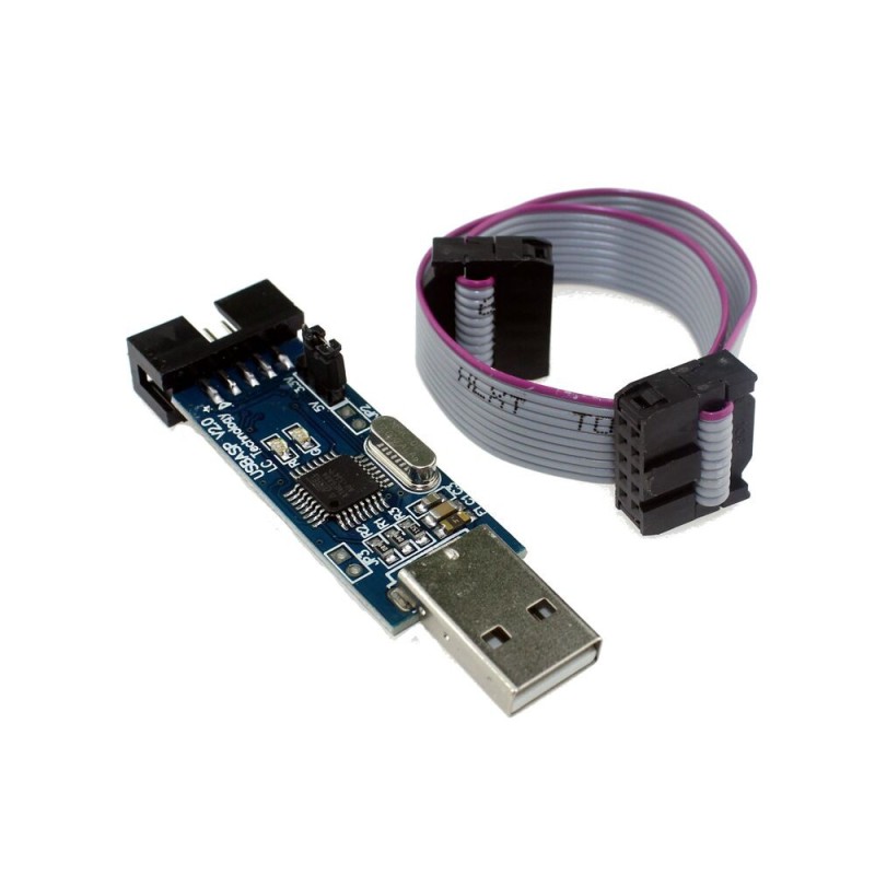 USB ASP AVR Programming Device for ATMEL Processors Arduino Bootloader Robotics Bangladesh