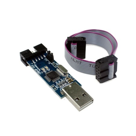 USB ASP AVR Programming Device for ATMEL Processors Arduino Bootloader Robotics Bangladesh