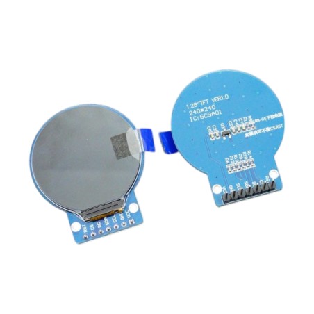 IPS LCD 1.28″ 240×240 RGB Round Display GC9A01 Robotics Bangladesh