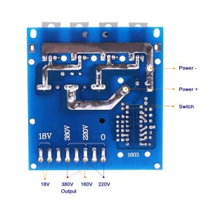 DC/AC Step-Up Inverter Module - 500W, 12V to 220V Robotics Bangladesh