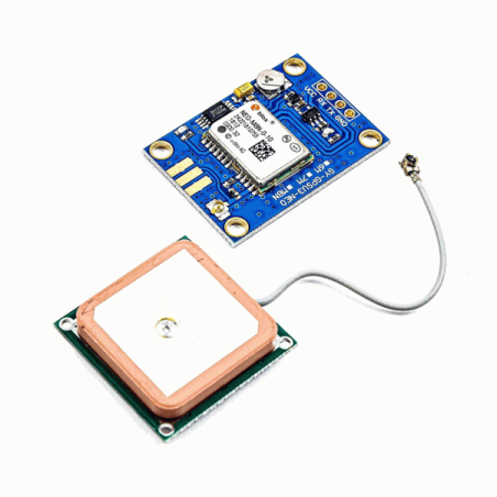 NEO-M8N GPS Module with Ceramic Active Antenna Robotics Bangladesh