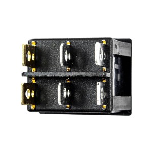 250V AC 20A 6 PIN Double Rocker Switch - Red Light Robotics Bangladesh