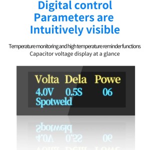 Docreate Farad Capacitor Portable Mini Spot Welder 3000F 120 Adjustable Levels Robotics Bangladesh