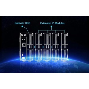 USR-IO0440 4 AI + 4 DO Extension Module for M100 Robotics Bangladesh