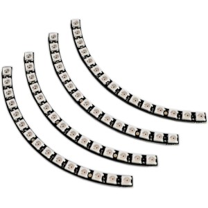 1/4 60 Ring - 5050 RGB LED w/ Integrated Drivers NeoPixel Compatible Robotics Bangladesh