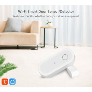Tuya Smart WiFi Door and Window Sensor Magnetic Alarm Detector Robotics Bangladesh