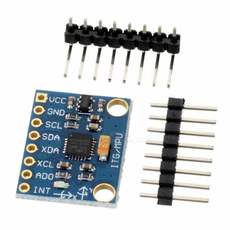 6DOF Accelerometer Gyroscope GY-521 MPU-6050 High Quality Gold Plated Robotics Bangladesh