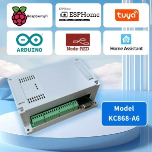 A6 ESPHome Relay Board Arduino IDE & ESPHome Compatible Robotics Bangladesh