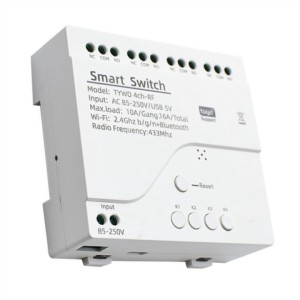 4 Channel Tuya WiFi Smart Switch AC85-250V TYWD 4CH-RF Robotics Bangladesh