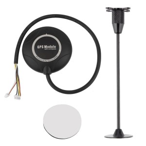 High Precision GPS M8N 8M with Built-in Compass Stand Holder for APM Pixhawk Robotics Bangladesh