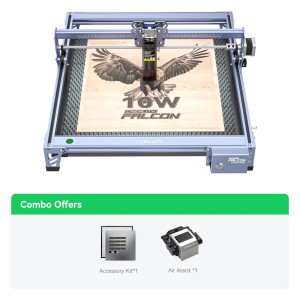 CR-Laser Falcon Laser Engraver 10W Combo Robotics Bangladesh
