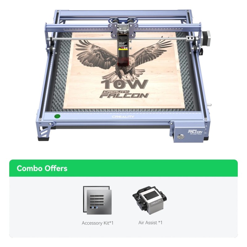 CR-Laser Falcon Laser Engraver 10W Combo Robotics Bangladesh