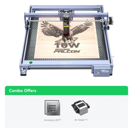 CR-Laser Falcon Laser Engraver 10W Combo Robotics Bangladesh