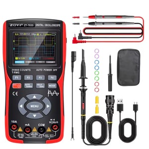 ZOYI ZT-703S Portable 3-in-1 Lab Tool – Oscilloscope, Multimeter & Signal Generator Robotics Bangladesh