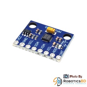 6DOF Accelerometer Gyroscope GY-521 MPU-6050 Robotics Bangladesh